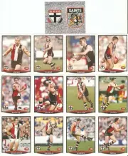 1997 Select AFL Stickers Team Set - St Kilda