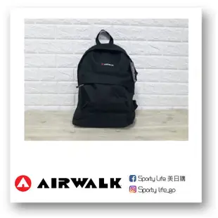 【SL美日購】Airwalk Essentials Backpack 後背包 書包 筆電包 黑色 包包 英國代購