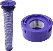 Pre Filter + HEPA Post-Filter Kit for Dyson V7, V8 Animal and Absolute Cordle...