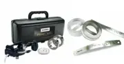 Dymo S0720090 Rhino M1011 Embossing Label Maker Kit in Hard Case Aluminum Tape