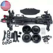 FLYXM Alloy Remodel Belt Drive 1/10 RWD Drift Car For Chassis Sakura D5S Frame