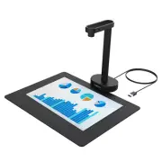 16MP Portable Document Scanner Camera, A4 Capture, USB Document Camera with Desk