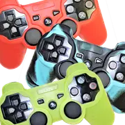 Silicone Cover For PS3 Controller Case Skin Cool Designs Extra Grip