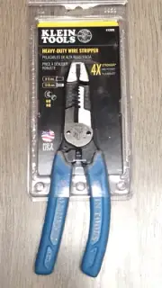 New! Klein Pro 8" Forged Wire Stripper, Cutter, Pliers Made in USA #K12035