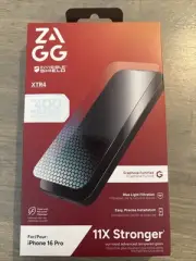 ZAGG Invisible Shield XTR4 Screen Protector for Apple iPhone 16 Pro Max NIB