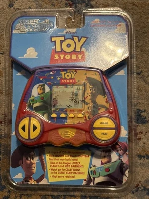 VintageTiger Electronics Toy Story Handheld Game 1997 Disney Pixar Woody Buzz
