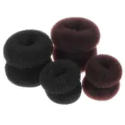 8 PCS Easy Bun Maker Hair Bun Maker Bun DIY Maker Donut Bun Maker