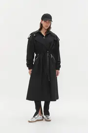 Two-Piece Belted Trench 703