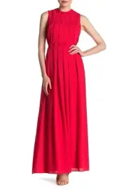 Ted Baker London Origami Folded Maxi Dress Size 3 MSRP: $439.00