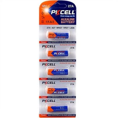 27A 12V MN27 VR27 G27A A27 L828 Alkaline Battery 5Pcs