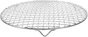 ULTECHNOVO Round Stainless Steel Cooling Rack with Legs Versatile Baking Roasting Steaming Tool for Air Fryer Oven Canning Easy to Clean Kitchen Essential