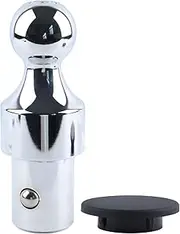 WONSABON Gooseneck Hitch Tow Ball OEM Puck System 60629 Compatible with 2013-2021 Ford F250 F350 F450 Super Duty 2013-2021 Chevy Silverado GMC Sierra 2500 3500 HD
