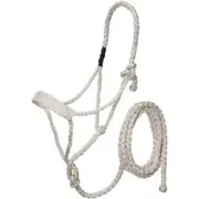 Tough1 Mule Tape Halter with 10 Foot Lead