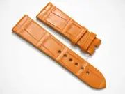 Van Cleef & Arpels Orange Alligator Strap Short Size for Charms 38mm OEM New !