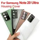 New Battery Back Cover + Camera Lens Glass For Samsung Galaxy Note 20 Ultra