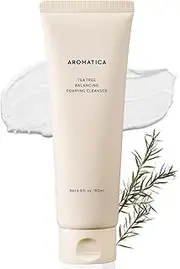 AROMATICA Tea Tree Balancing Foaming Cleanser, 180 g, 1 count