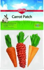 Kaytee Chew Toy Carrot Patch 3 Piece Null