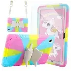 Kids Case for Samsung Galaxy Tab A9+/ A9 Plus Case 11 Inch with Tempered Glass