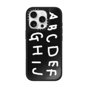 iPhone 16 Pro Mirror Case MagSafe Compatible INAP ALPHABET WHITE