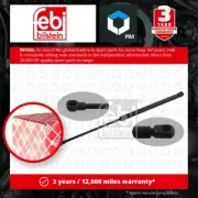 Boot Gas Strut fits FIAT PANDA 169AXE1B 1.4 2006 on 169A3.000 Spring Lift Febi