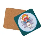 "October Song" Incredible String Band Fan Art Coaster Meditation Enlightenment