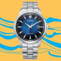 在飛比找ETMall東森購物網優惠-CITIZEN星辰 黑潮漸層機械腕錶 NK0009-82L
