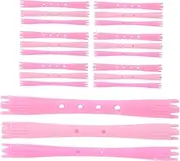 VALICLUD 90pcs Small Perm Rods for Short Hair Heatless Overnight Curls Plastic Curling Rods Hairdressing Tools for Salon Home