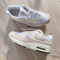 在飛比找蝦皮購物優惠--ESL- NIKE AIR MAX 1 奶茶 米白 奶杏 