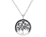 Sterling Silver Tree Of Life Necklace