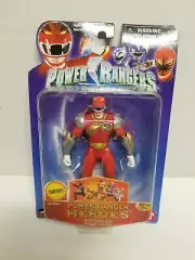 2006 Bandai Power Rangers Heroes Series 14 Wild Force Red Power Ranger NIP
