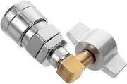Gatuida Hose Connector Air Compressor Accessories Quick Connect Fittings for Air Ratchet Truck Mount Valve Air Fitting for Air Ratchet Quick Disconnect Coupler