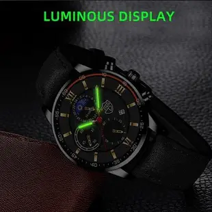 Fashion Mens Sports Watches Man Business Quartz Wristwatch L