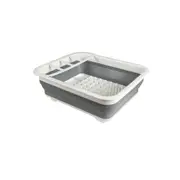 Kemasi Collapsible Portable Kitchen Sink Foldable Dish Rack Dryer Drainer