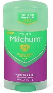Mitchum Deodorant Womens Gel Shower Fresh 2.25Oz (3 Pack)