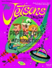 VINTAGE REPRINT - 1963 - THE JETSONS CUT-OUTS PAPER DOLLS BOOK - REPRODUCTION