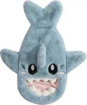 Blue Hot Water Bottle, Hot Water Bottle with Plush Cover, Hot Water Bottle with Soft Plush Cover Hot Water Bag for Pain Relief Hot Water Bottle