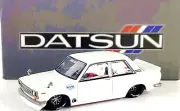 Kaido House x Mini GT Datsun 510 Street NISMO V2 ⬜ WHITE ⬜ KHMG122 1/64 (NEW)