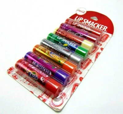 LIP SMACKER COCA COLA Lip Balms 8 pcs Set 1.12oz/32.0g