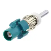 Fakra Z Male to DIN Plug Adapter for Radio Head Unit CD Media Player Receiver