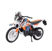 Bburago 1:18 KTM 790 Adventure Rally Diecast Motorcycle Model Realistic Toy Gift