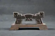 Wenge Wood Samurai Sword Holder Stand Katana Tanto Bracket Old China Sword Rack