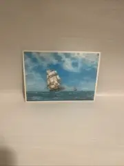 U S Frigate Constellation Baltimore Maryland vintage postcard