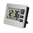 LCD Display Digital Alarm Clock Luminous Beside Bed Students Clock