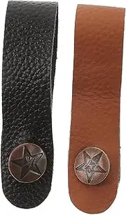 QUMIIRITY 2pcs Guitar Headstock Strap Tie Guitar Neck Strap Button for Acoustic Guitars