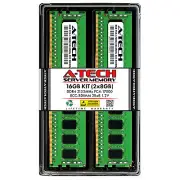 A-Tech 16GB 2x 8GB 2Rx8 PC4-17000R DDR4 2133 MHz ECC REG RDIMM Server Memory RAM