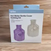 Anko Hot Water Bottle Cover Knitting Set