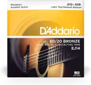 D'ADDARIO EJ14 Phosphor Bronze Medium 12-56 ACOUSTIC GUITAR STRINGS