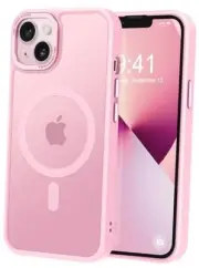 Strong Magnetic for iPhone 13 Case & iPhone 14 Case [Compatible with Magsafe]