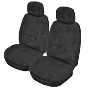 MyCar Sheepskin Seat Covers Universal 16mm Charcoal