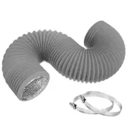 4" Dryer Vent Hose,Flexible Insulated Air Ducting,Vent Hose for HVAC Ventilation